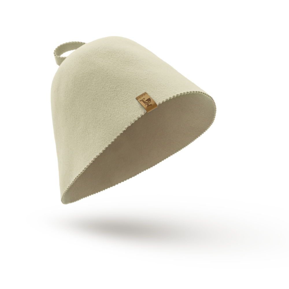 Sauna Hats - light beige